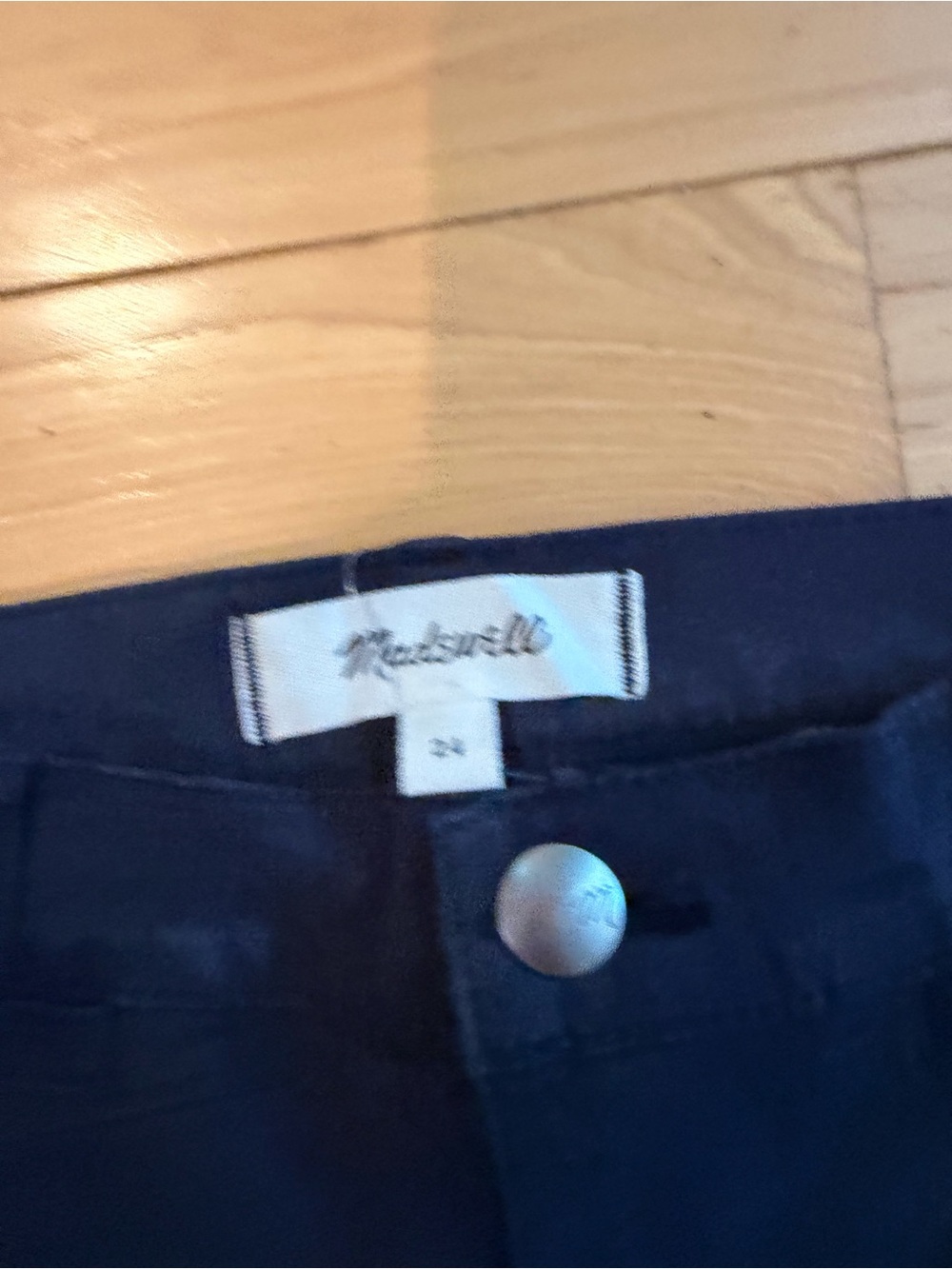 Madewell The Wide-Leg Pant in Twill (m7) - Picture 3 of 4